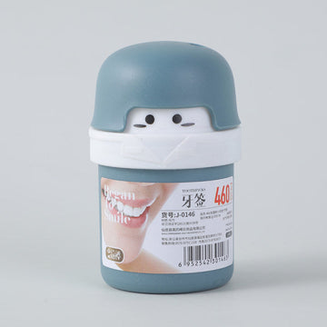 Soldier box packed bamboo toothpick 460pcs-J-0146