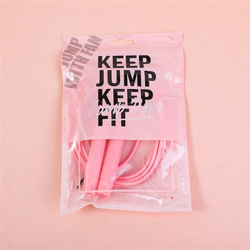 Weight loss skipping rope 2.8m-pink