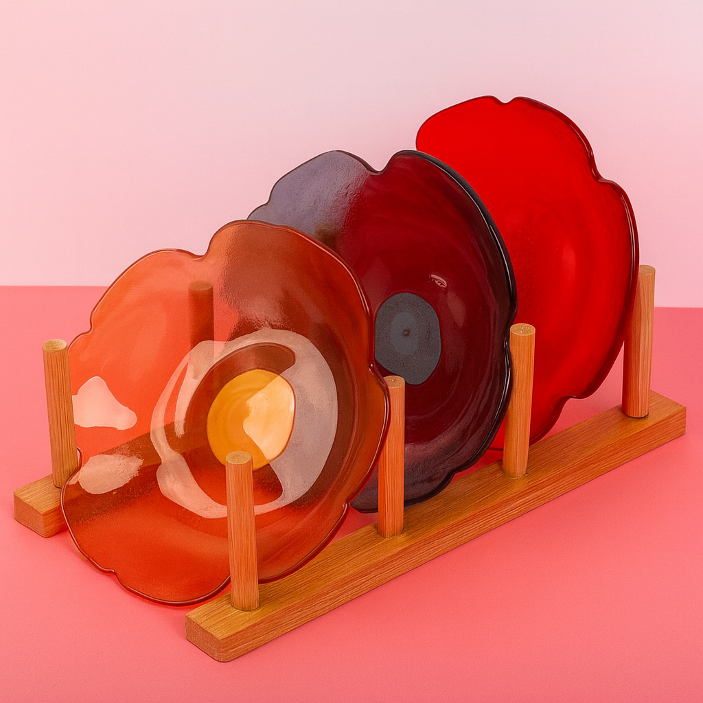 Shallow Petal Type Fruit Tray-1013