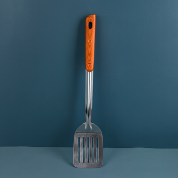 Golden three holes spatula