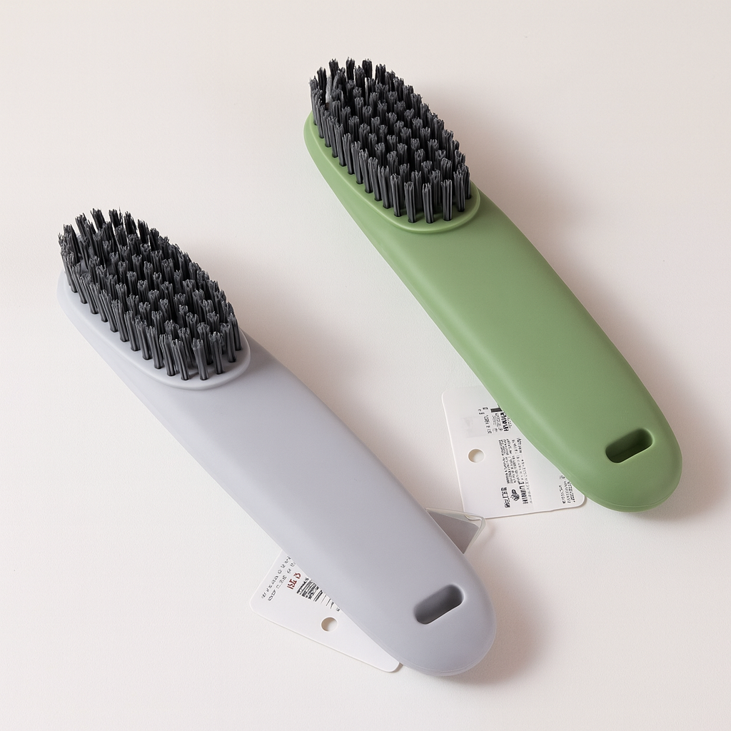 Shoe brush with long handle-1019