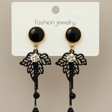 Oil Drip Pair Earrings-9