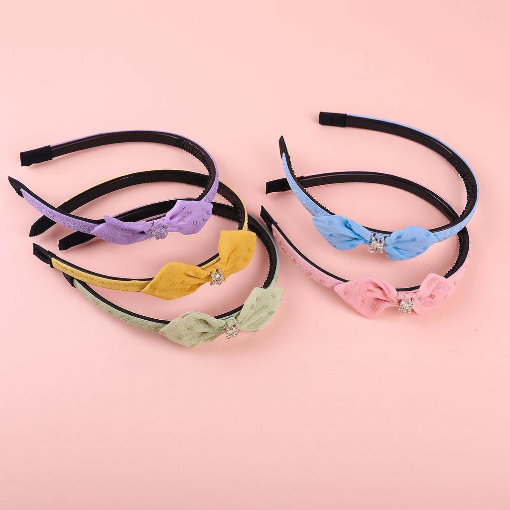 Rhinestone Love Children'S Hair Band